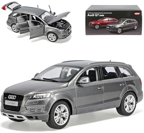 Generisch A*u*d*i Q7 Graphite Grau Facelift Ab 2009 1/18 Modell Auto