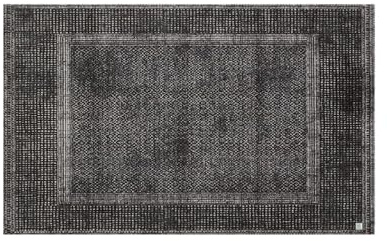 Barbara Becker Fußmatte Square, Schmutzfangmatte waschbar, für Eingangsbereich Wohnungstür, Fußabstreifer, Türmatte, Anthrazit, 50 x 70 cm