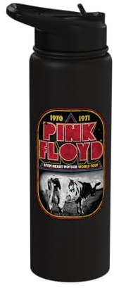 Official Pink Floyd Atom Heart Mother Stainless Steel Insulated Water Bottle