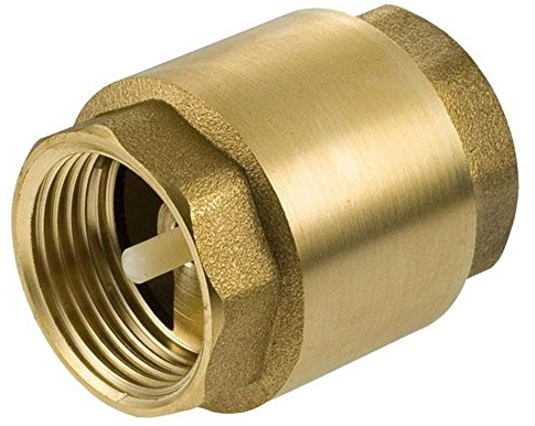 1/2 Inch BSP Brass Check Non-Return Valve Female with Plastic Insert