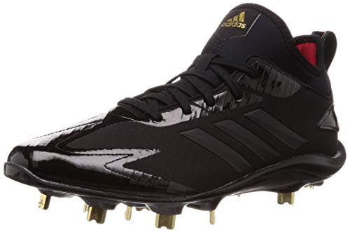adidas Adizero Stabile Pro Low Baseball Schuhe Metall Cleats, Core Black, 41 1/3 EU