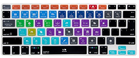 WYGCH Ableton Live Functional Shortcut Silicone Keyboard Cover Skin for MacBook Air 13 inch, for MacBook Pro 13, 15 US/EU Keyboard Layout