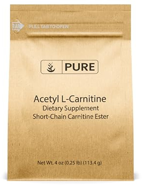 PURE ORIGINAL INGREDIENTS, Acetyl L-Carnitine Powder, 4 Oz