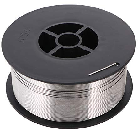 VILLCASE Alambre Mig De Acero Inoxidable Alambre De Núcleo De Flujo Hilo Sin Gas Soldar Carrete De Alambre De Soldadura Sin Gas Alambre Mig Inoxidable Cable De Acero Inoxidable Sin Aire