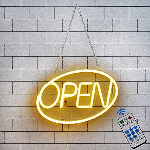 GUOCHENG Panneau lumineux néon avec lettres lumineuses LED pour magasin, restaurant, café