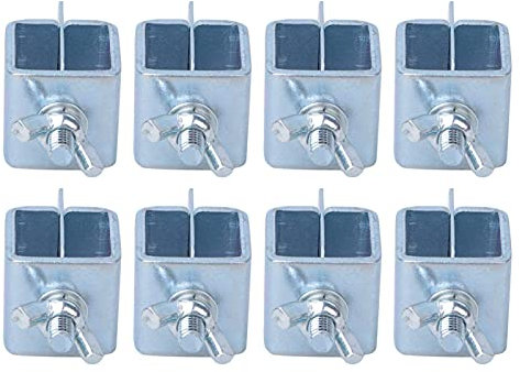 Metal Butt Welding Clamp, 8Pcs Welding Clamps Galvanized Steel Weld Sheet Door Welder Equipment Welding Kit for Car Truck Door Skin Panel Fender Patches Floor