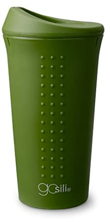 GoSili To-Go Cup with Lid – Moss, 16oz