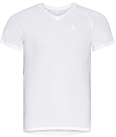 Odlo Herren Active Everyday ECO 2-er Pack Funktionsunterwäsche Kurzarm Shirt, White - Black, L