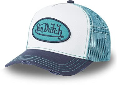 Tracker Kappe Herren Perfekter Halt, Cap Herren, Blau, Hypoallergen, Schwarzgrau, Einheitsgröße