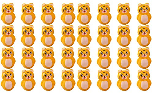 Abaodam Statua Decor Toys Home Decor Tumbler Toy 32Pcs Poly Toys Shaker Tummy Time Time Toys Boy Toys Toys Tumbler Early Education Toys per per Bambini per Bambini Fidget Toy Home Baby