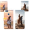 Sunrive Coque personnalisée Compatible avec Honor 7X, Personnalisable avec Votre Propre Image,Photo,Texte,DIY Leather Housse Étui PU Cuir + Tour de Cou Telephone Universelle