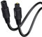Bangun Optical Audio Cable Extension 6ft, Toslink Male to Female Extender, Soundbar/TV/PS4/Xbox/Home Theater Compatible
