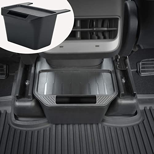 Jawjut Mülleimer, kompatibel mit Tesla Modell Y, Mülleimer-Zubehör, hintere Mittelkonsole, Aufbewahrungsbox, Organizer, schwarz
