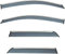 EZURI Déflecteurs de Vent de Voiture pour Peugeot 4008 2012-2022,Déflecteurs De Vent Latéraux Pare-Soleil Pluie Deflecteur Air Accessoires Voiture,A