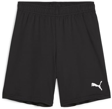 Puma Teamgoal Shorts Jr Pantalones Cortos de Punto, Black Blanco, 152 Unisex Adulto