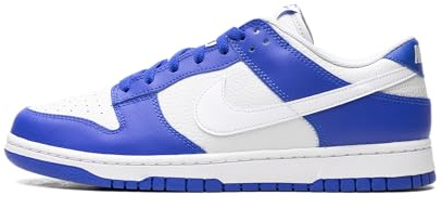 Nike Herren Dunk Low Sneaker, Photon Dust White Racer Blue, 43 EU