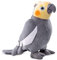 lilizzhoumax Papagei Kuscheltier 20cm/8”, Simuliertes Tier Papagei Plüschtier, Kawaii Kuscheltier Papagei, Realistische Papagei Plüschspie Spielzeug für Wilde Tiere, Gesc