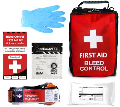 Value Aid Basic Bleed Control Kit with Tourniquet - Soft Case