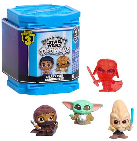Just Play Star WARSTM Doorables Galaxy Peek Serie 3, 3,8 cm Figuren, Überraschungs-Sammelfiguren, Kinderspielzeug ab 5 Jahren