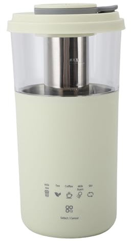 Bollitore Elettrico per tè Al Latte, Bollitore Elettrico da Viaggio da 300 W Mini Bollitore Portatile da 350 Ml per caffè Schiuma di Latte Bollitore per Acqua Personale a Calore