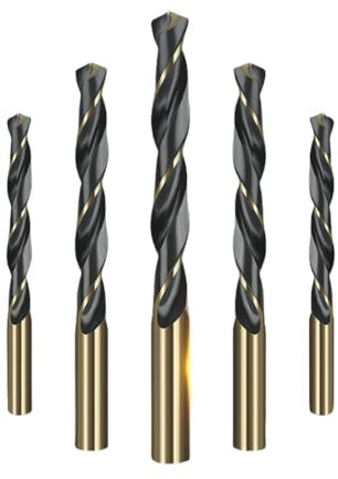 10PCS1-13mm Forets hélicoïdaux Foret à haute résistance Foret en acier inoxydable Foret à tige ronde Foret en alliage pour le métal, 10pcs 6.8mm