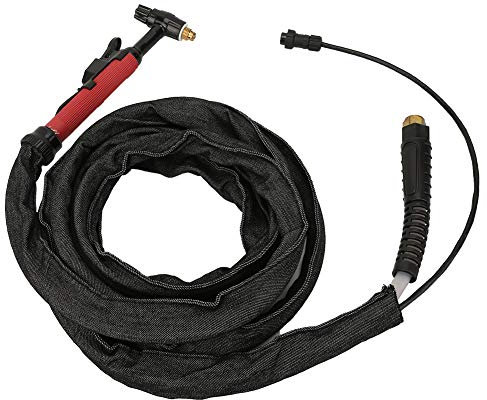 Air Cooled TIG Torch Kit, 3.7mor12ft Denim Cover QQ150 Welder TIG Welding Torch Set, Electrode
