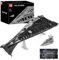 Mould King 21004 Technik Groß Sternenzerstörer Bausatz, Imperial Wing Fighter UCS Kollektion Series,Technologie Klemmbausteine Kompatibel mit MOC Super Star Destroyer Klemmbausteine Bausatz