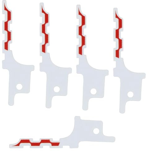 Boddceto Mini Reciprocating Jig Saw Blades Drywall Reciprocating Saw Blade 85/86 Type Wire Box Drywall Access Blades 5Pcs