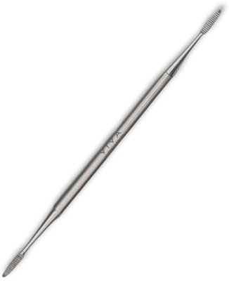 Ingrown Toenail Tool – Black’s File Double-Sided Stainless Steel – Professional Podiatry Nail Curette for Ingrown Nail Treatment, Corn & Callus Removal – Sharp & Durable – by Viva Instruments