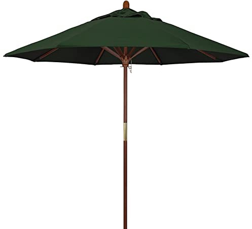 Großer 2,1 m/2,7 m UV-Schutz, Gartenschirm, wasserdicht, faltbar, Sonnenschirm für Terrasse, Strand, Hof, Café und Restaurant, C-2,7 m, rundes Design