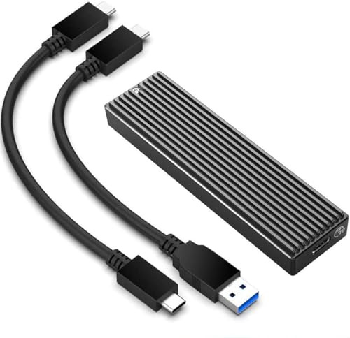 SIMPLETEK - Caddy Enclosure Orico M.2 NVMe USB-C 10Gb/s | USB 3.1 Gen 2, Soporte de hasta 2 TB, Aleación de Aluminio