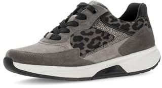 Gabor Damen Low-Top Sneaker, Frauen Sneaker,Easy-Walking,einlege-Sohle,geschlossen,Gold,Holly-Jolly,Navy,Night-Blue,Muschel/Bronce,39 EU / 6 UK