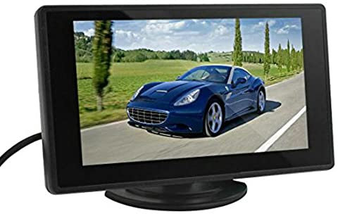 Car Parking Assistance Monitor - BW 4.3 inch TFT LCD Car Monitor Car Rearview Monitor with LED Backlight Display for Vehicle Backup Cameras