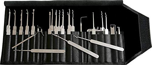 MULTIPICK ELITE 37 Lockpicking Set [37 Teile | Made in Germany] Lockpick Tool, Schlösser knacken - Lock Picks inkl. Spanner - Schloss picking - Profi Dietrich Set - Lockpicking Kit