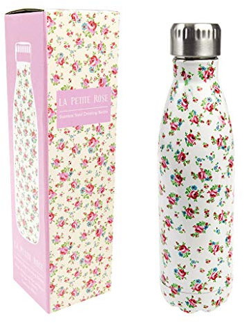Rex London Edelstahl - Flasche La Petite Rose Art. Nr. 28379