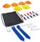 BARNETT Flag Football Kit Flaggen und Gürtel von 10 (1 von 2) mit 6 Kegeln