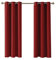 Home In Style 4U Thermal Insulated Blackout Curtains for Bedroom Windows Red Curtains 90 width x 54 drop 2 Panels, Ring Top Eyelet Super Soft Blackout Eyelet Curtains for Living Room