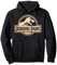 Jurassic Park Gold Fossil Logo Pullover Hoodie