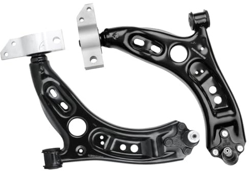RIDEX 772S1019 Satz Querlenker-Reparatursatz Vorne mit Gummilager mit Trag-/Führungsgelenk für VW TIGUAN (5N)