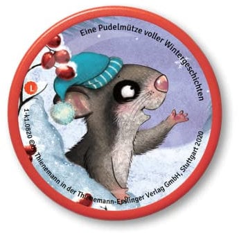 Kekz Audiochip für Kekzhörer, Der Kleine Siebenschläfer - Kekz 1: Eine Pudelmütze voller Wintergeschichten, Hörspiel für Kinder ab 3 Jahren, Spielzeit ca. 86 min