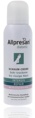 Allpresan diabetic INTENSIV + REPAIR mit beruhigendem Duft - für sehr trockene bis rissige Haut - 125 ml