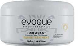 Evoque Professional Milk Therapy Yogurt Mask 500ml Leave in deep Conditioner Perfekter Effekt für Koloriertes oder natürliches Haar ohne Sulfat