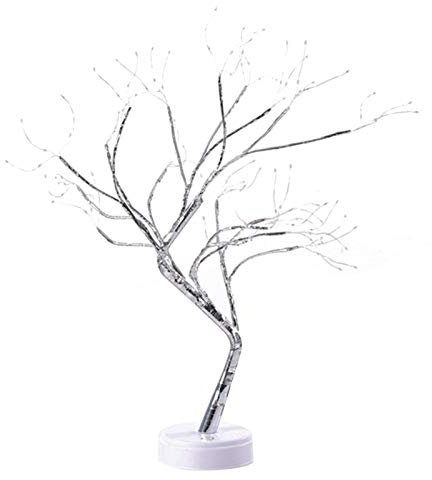 Luce 'Albero dei Bonsai - Lucine a LED, Lampada ad Albero Scintillante - USB e Fili di Rame alimentati a Batteria Luci per Rami di Alberi Decorazione per Compleanni Casa al Coperto