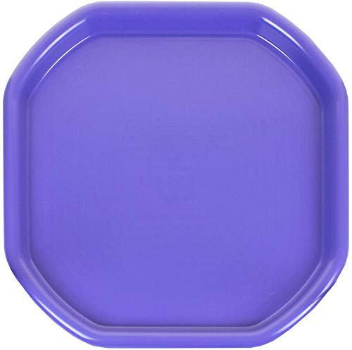 CHPL SMALL Messy Play Tray for Cement Mortar Sand Plastering Toy Fun Game School Play Time MIXING TRAY (Purple)