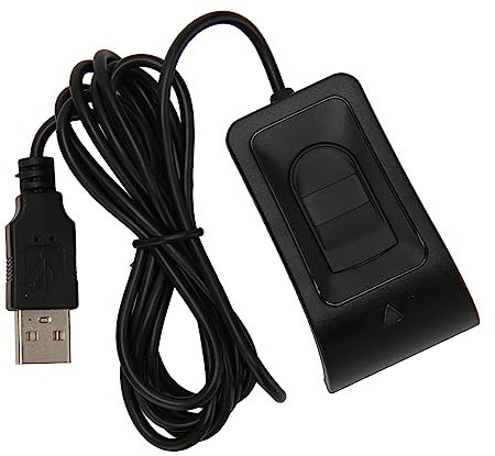Bewinner Desktop-USB-Fingerabdruckleser, USB-Fingerabdruckleser für 10 Hello, Biometrischer Sicherheitsschlüssel-Scanner, PC-Dongle für Passwortfreie