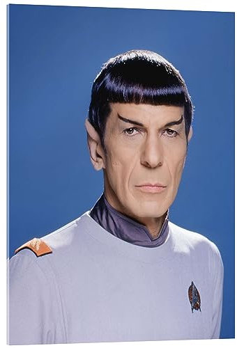 Posterlounge Mr. Spock, Star Trek: The Motion Picture, 1979 Tableau en verre acrylique 70 x 90 cm Bleu Tableaux Décoration murale