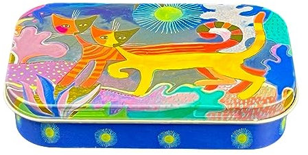 Pillendose, Bonbondose FridolinEdition - Metall - Rosina Wachtmeister, Wonderland - Maße: 10 × 2 × 6,2 cm