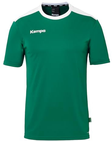Kempa Herren Emotion 27 T-Shirt, Lagune/Weiß, 164 EU