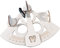 ifundom 1 Satz Sextantenmodell Sextant-Montagespielzeug zum Selbermachen Navigationsset für Boote Lernspielzeug Sextant-Ornament zum Selbermachen Puzzle Gizmo Bootfahren Messinstrument