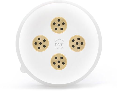 My Trafile - Trafila Linea Pro N°10 Spaghetti 2,1 mm in POM con inserti professionali compatibile con Philips Pasta Maker Avance/7000 series